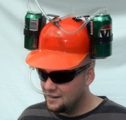 beer can hat